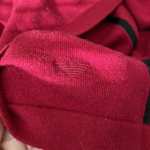 Georgio Armani, Japan, cashmere sweater.